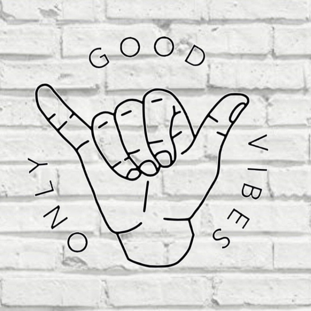 Good Vibes Only Vinyl Car Decal